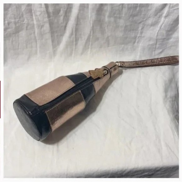 kate spade chestnut street champagne bottle wine wristlet bag purse nwot - Picture 8 of 9